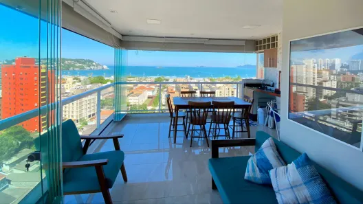 Apartamento com 2 Quartos à venda, 67m² no Loteamento João Batista Julião, Guarujá