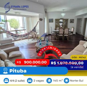 Apartamento com 4 Quartos à venda, 145m² no Pituba, Salvador
