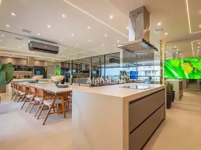 Apartamento com 3 Quartos para alugar, 123m² no Sítio Tamboré Alphaville, Barueri