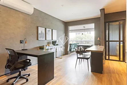Flat com 1 Quarto à venda, 62m² no Vila Nova Conceição, São Paulo