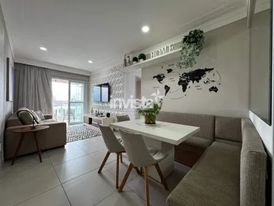 Apartamento com 2 Quartos à venda, 64m² no Estuário, Santos