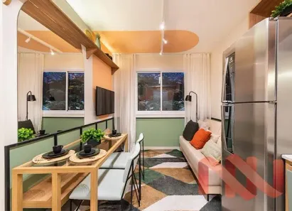Apartamento com 1 Quarto à venda, 32m² no Parque Novo Mundo, São Paulo