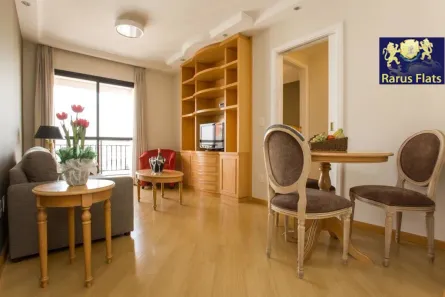 Flat com 1 Quarto à venda, 38m² no Indianópolis, São Paulo