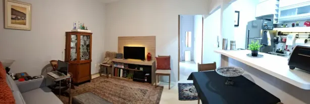Apartamento com 1 Quarto para alugar, 45m² no Boqueirão, Santos