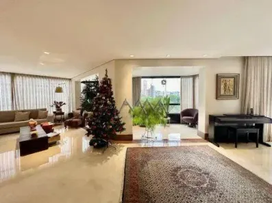 Apartamento com 4 Quartos para alugar, 295m² no Funcionários, Belo Horizonte