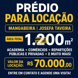 Prédio Comercial para alugar, 1200m² no Mangabeira, João Pessoa