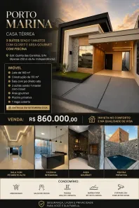 Casa de Condomínio com 3 Quartos à venda, 110m² no Centro, Ananindeua