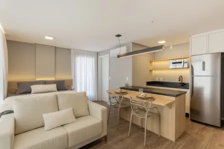 Apartamento com 1 Quarto para alugar, 42m² no Centro, Florianópolis