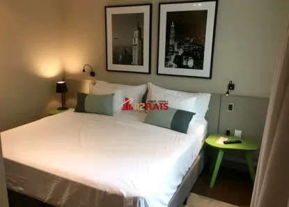 Flat com 1 Quarto para alugar, 30m² no Vila Olímpia, São Paulo