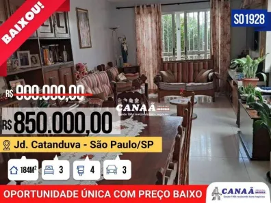 Sobrado com 3 Quartos à venda, 184m² no Jardim Catanduva, São Paulo