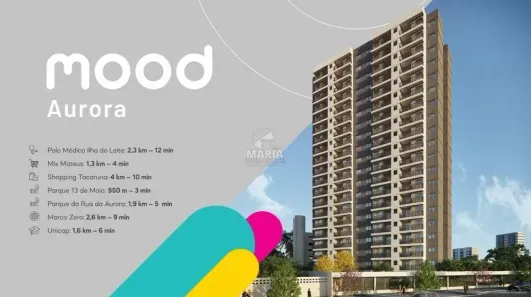 Apartamento com 1 Quarto à venda, 13m² no Santo Amaro, Recife