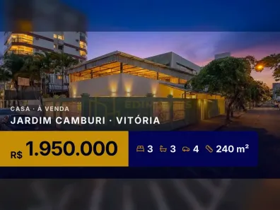 Casa com 3 Quartos à venda, 240m² no Jardim Camburi, Vitória