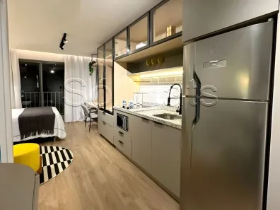 Apartamento com 1 Quarto para alugar, 24m² no Vila Nova Conceição, São Paulo