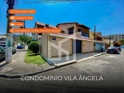 Casa de Condomínio com 3 Quartos à venda, 204m² no Jardim Alvorada, Nova Iguaçu