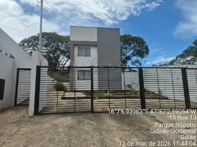 Apartamento com 2 Quartos à venda, 50m² no Parque Nápolis A, Cidade Ocidental