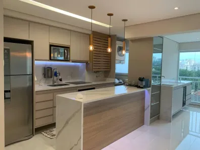 Apartamento com 2 Quartos para alugar, 89m² no Vila Anastácio, São Paulo