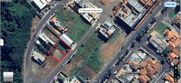 Lote/Terreno à venda, 275m² no Parque Residencial Rossetti, Cosmópolis