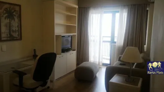 Flat com 1 Quarto para alugar, 36m² no Itaim Bibi, São Paulo