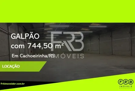 Galpão/Depósito/Armazém para alugar, 744m² no Distrito Industrial Ritter, Cachoeirinha