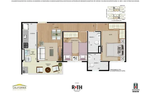 Apartamento com 2 Quartos à venda, 53m² no Vila Marina, São Paulo