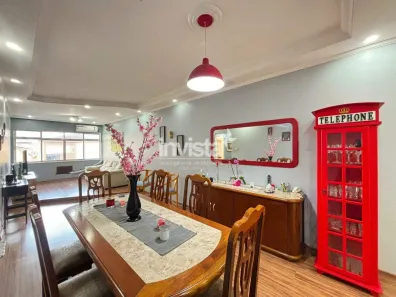 Apartamento com 3 Quartos à venda, 113m² no Pompéia, Santos
