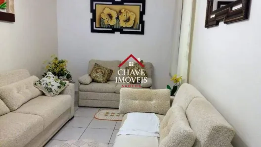 Apartamento com 1 Quarto à venda, 52m² no José Menino, Santos