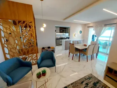 Apartamento com 3 Quartos à venda, 118m² no Boqueirão, Praia Grande