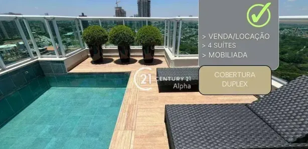 Apartamento com 4 Quartos para venda ou aluguel, 387m² no Alphaville Empresarial, Barueri