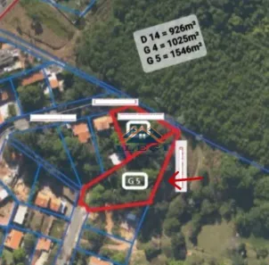 Lote/Terreno à venda, 1025m² no Buracão, Vinhedo