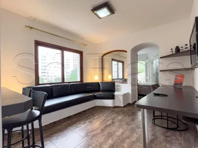 Apartamento com 1 Quarto para alugar, 43m² no Jardim Paulista, São Paulo