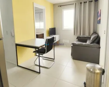 Apartamento com 2 Quartos à venda, 34m² no Santo Amaro, São Paulo