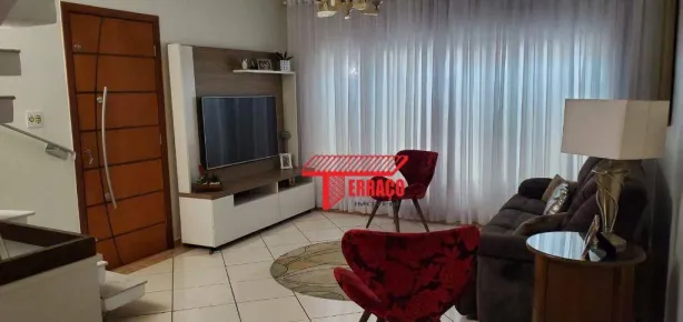 Sobrado com 3 Quartos à venda, 147m² no Vila Alzira, Santo André