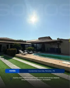 Casa de Condomínio com 3 Quartos à venda, 400m² no Jatobá, Petrolina