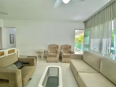 Apartamento com 3 Quartos para alugar, 100m² no Pitangueiras, Guarujá