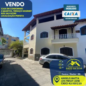 Casa de Condomínio com 4 Quartos à venda, 100m² no Colubande, São Gonçalo