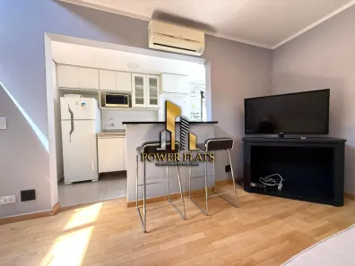 Flat com 1 Quarto para alugar, 50m² no Vila Olímpia, São Paulo