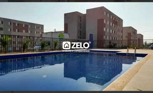 Apartamento com 2 Quartos para alugar, 44m² no Residencial Parque do Café, Monte Mor