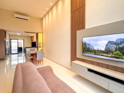 Casa de Condomínio com 3 Quartos à venda, 150m² no Residencial Real Parque Sumaré, Sumaré