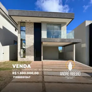 Casa de Condomínio com 4 Quartos à venda, 91m² no Alphaville (Abrantes), Camaçari