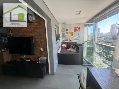 Apartamento com 1 Quarto para alugar, 85m² no Ponta da Praia, Santos