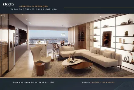 Apartamento com 2 Quartos à venda, 83m² no Condomínio Royal Park, São José dos Campos