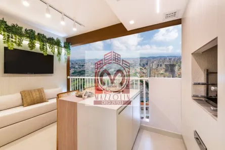Apartamento com 2 Quartos à venda, 44m² no Campestre, Santo André