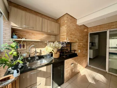 Apartamento com 3 Quartos à venda, 109m² no Gonzaga, Santos