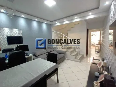 Sobrado com 3 Quartos à venda, 100m² no Campestre, Santo André