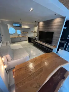 Apartamento com 1 Quarto para alugar, 55m² no Ponta da Praia, Santos