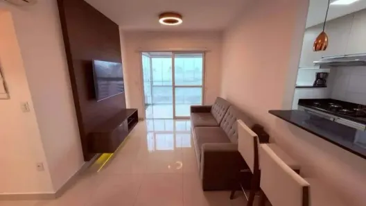 Apartamento com 1 Quarto para alugar, 52m² no Embaré, Santos