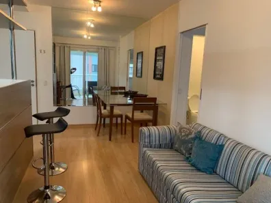 Apartamento com 1 Quarto para venda ou aluguel, 50m² no Cidade Monções, São Paulo