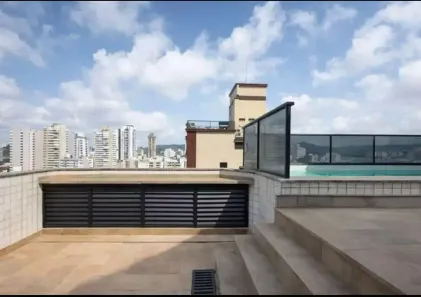 Cobertura com 1 Quarto à venda, 112m² no Pompéia, Santos