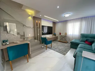 Sobrado com 3 Quartos à venda, 83m² no Jardim Carlos Cooper, Suzano