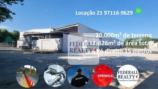 Galpão/Depósito/Armazém para alugar, 20000m² no Pavuna, Rio de Janeiro